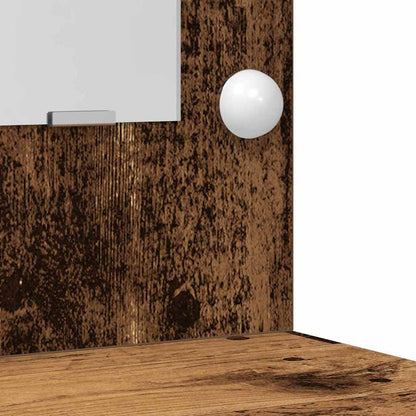 Conjunto de Mesa de Vestir com gaveta 3 pcs Madeira antiga
