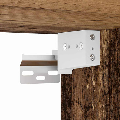 Armários Montados na Parede 2 pcs Madeira antiga