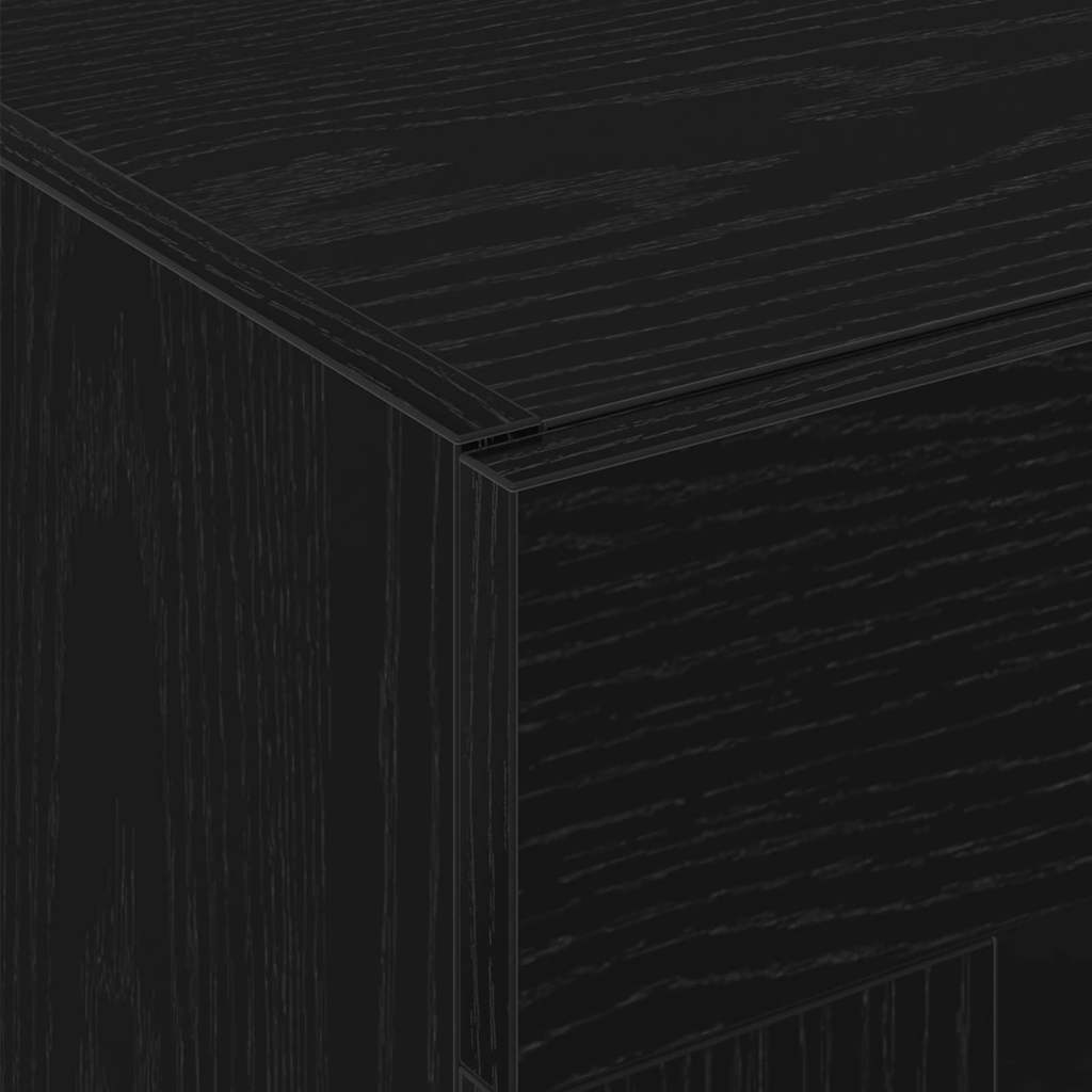 Armários de Parede 2 pcs Carvalho Preto 69,5 x 34 x 90 cm