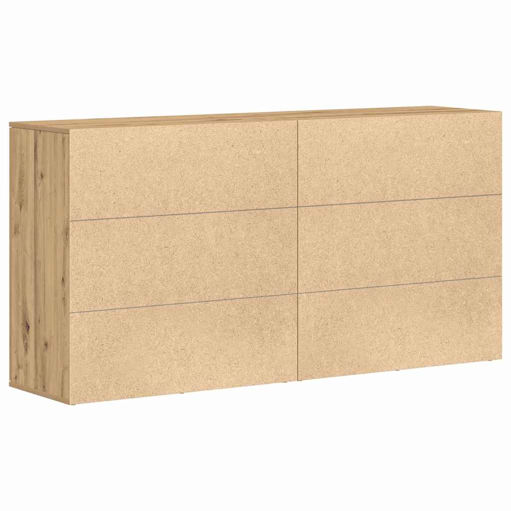 Buffet 2 pcs Carvalho Artesanal 79 x 38 x 80 cm