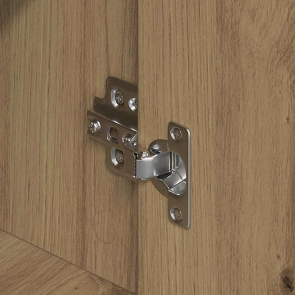 Buffet com gaveta 2 pcs Carvalho Artesanal 60 x 31 x 84 cm