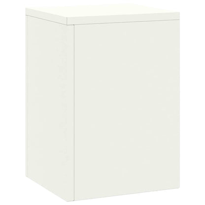 Suportes para plantas 2 pcs Branco 24 x 24 x 35 cm Aço
