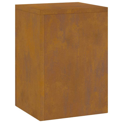 Suportes para plantas 2 pcs Ferro Enferrujado 24 x 24 x 35 cm