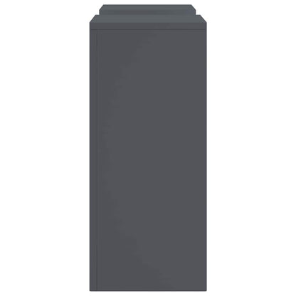 Suportes para plantas 2 pcs Antracite 24 x 24 x 55 cm Aço