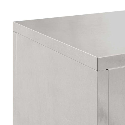 Suportes para plantas 2 pcs Prateado 24 x 24 x 55 cm