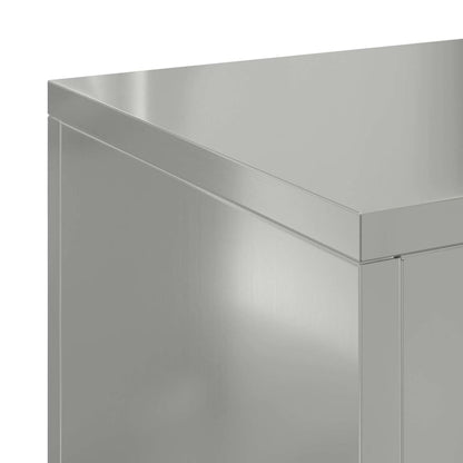 Suportes para plantas 2 pcs Prateado 24 x 24 x 55 cm