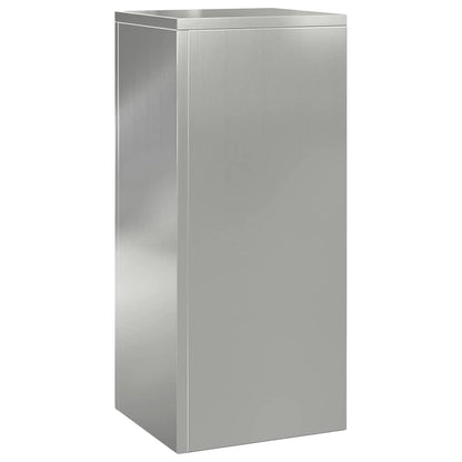 Suportes para plantas 2 pcs Prateado 24 x 24 x 55 cm