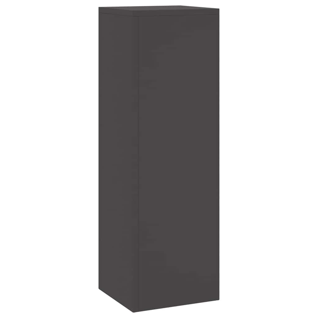 Suportes para plantas 2 pcs Preto 24 x 24 x 75 cm Aço