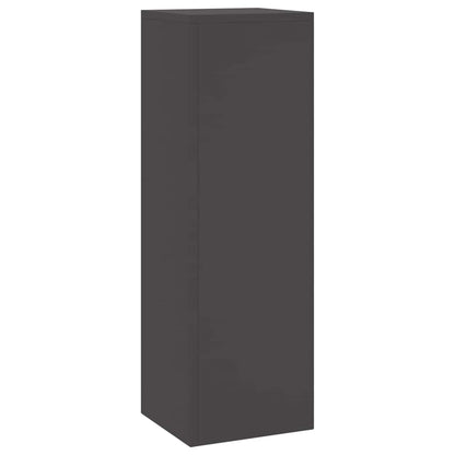Suportes para plantas 2 pcs Preto 24 x 24 x 75 cm Aço