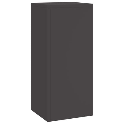Suportes para plantas 3 pcs Preto 24 x 24 x 75 cm Aço