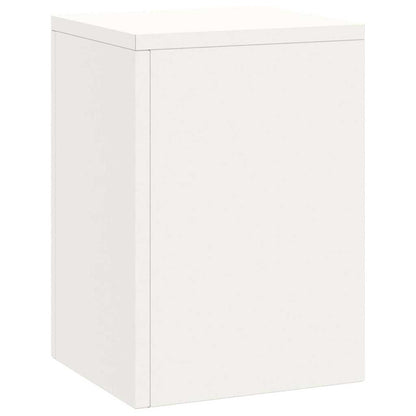 Suportes para plantas 3 pcs Branco 24 x 24 x 75 cm Aço
