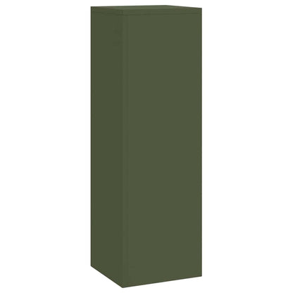 Suportes para plantas 3 pcs Verde-oliva 24 x 24 x 75 cm Aço