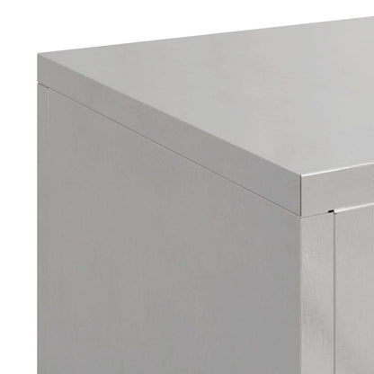 Suportes para plantas 3 pcs Prateado 24 x 24 x 75 cm