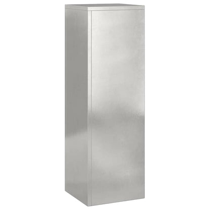 Suportes para plantas 3 pcs Prateado 24 x 24 x 75 cm