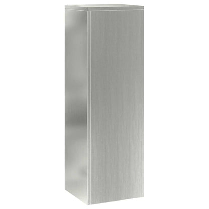Suportes para plantas 3 pcs Prateado 24 x 24 x 75 cm