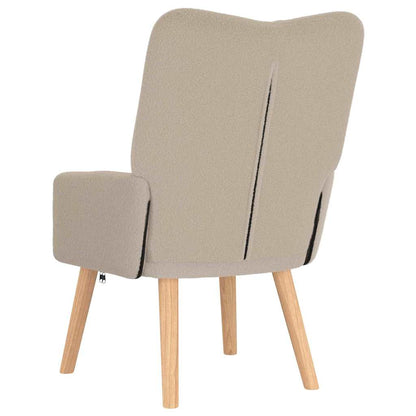 poltrona Cinzento-claro 63 x 67 x 94 cm tecido