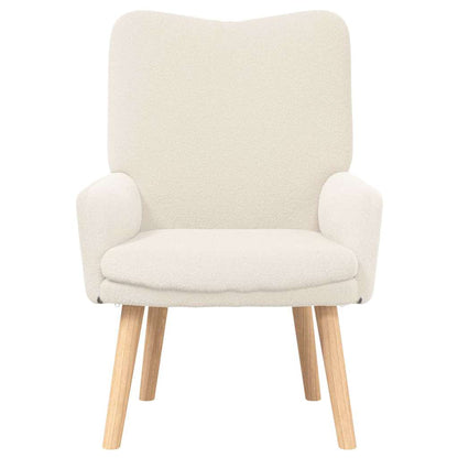 poltrona Creme 63 x 67 x 94 cm tecido