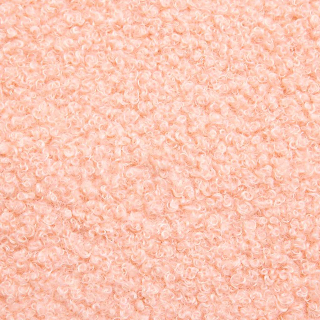 poltrona Rosa 69 x 74 x 93 cm Tecido Sherpa
