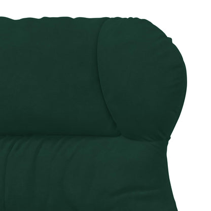 poltrona Verde Escuro 69 x 74 x 93 cm Veludo