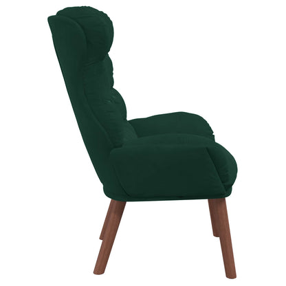 poltrona Verde Escuro 69 x 74 x 93 cm Veludo
