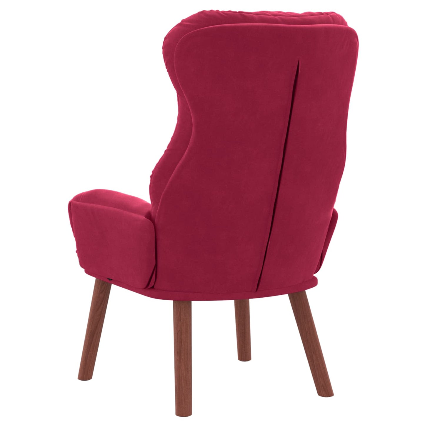 poltrona Vinho Vermelho 69 x 74 x 93 cm Veludo