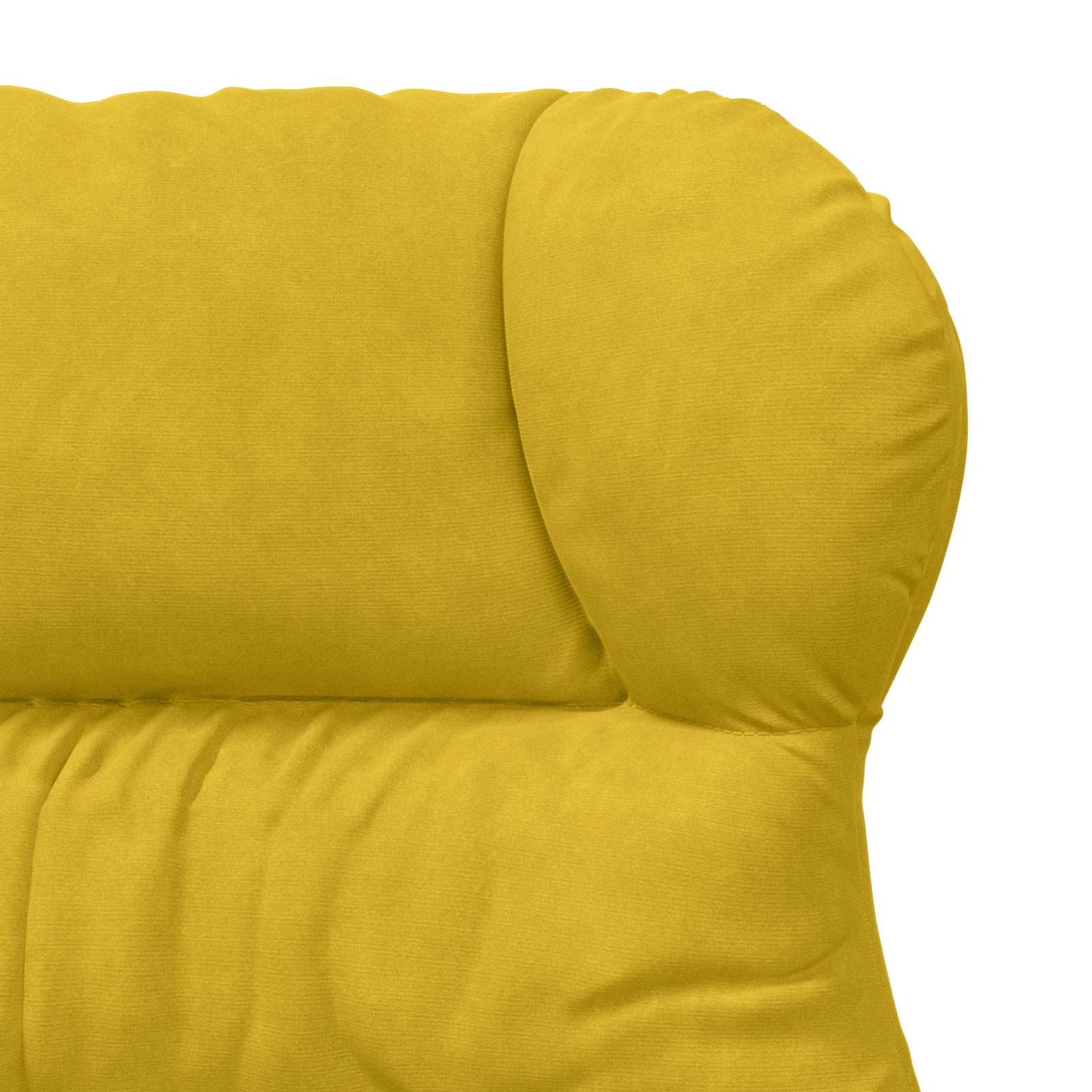 poltrona Amarelo 69 x 74 x 93 cm Veludo