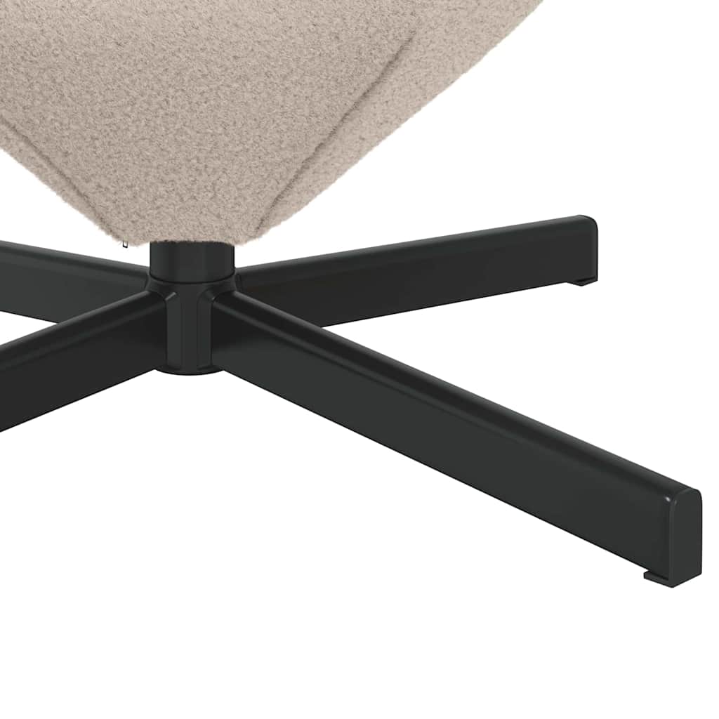 Cadeira ovo Cinzento-claro 63 x 73 x 90 cm tecido