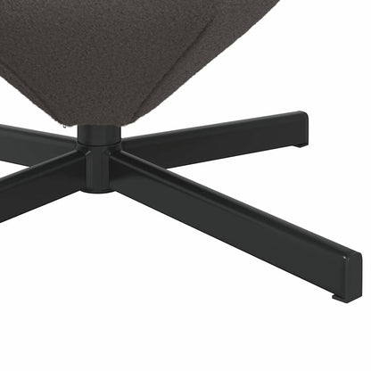 Cadeira ovo Cinza Escuro 63 x 73 x 90 cm tecido