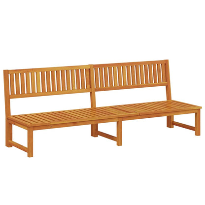 Espreguiçadeira 1-pessoa Castanho 200 x 57 x 75cm