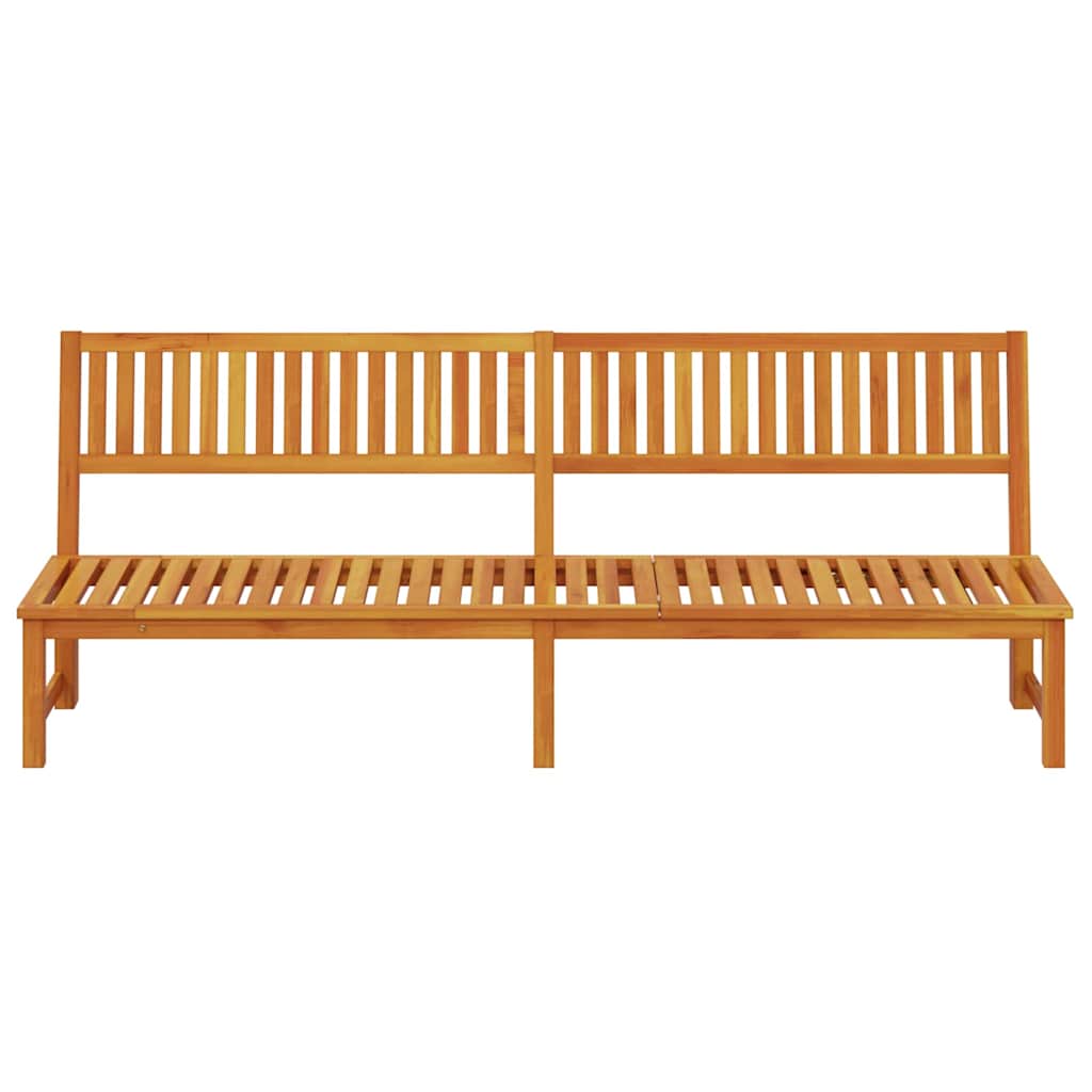 Espreguiçadeira 1-pessoa Castanho 200 x 57 x 75cm