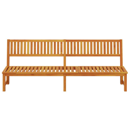 Espreguiçadeira 1-pessoa Castanho 200 x 57 x 75cm
