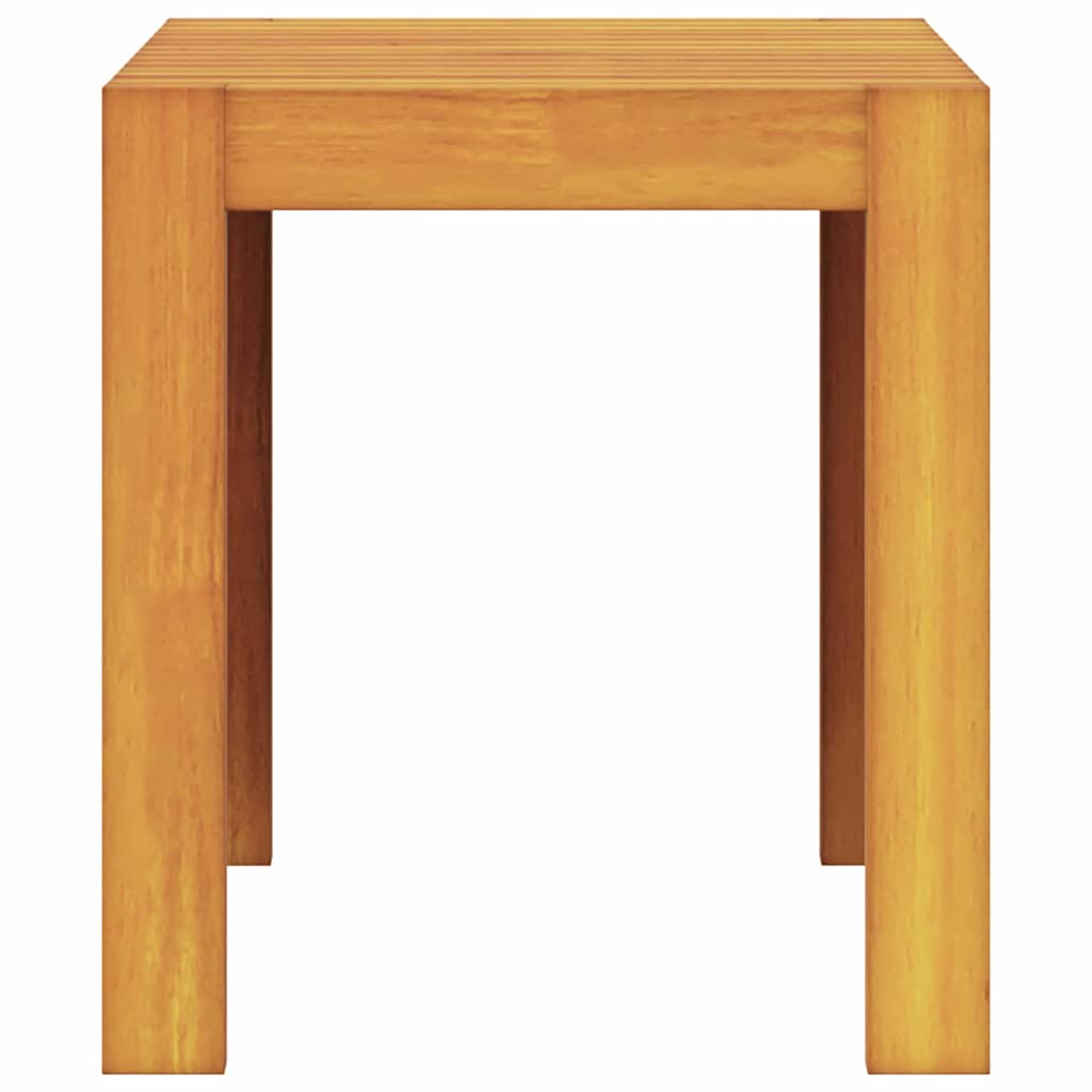 Mesa Lateral Castanho 43 x 36 x 40 cm Madeira de Teca Sólida