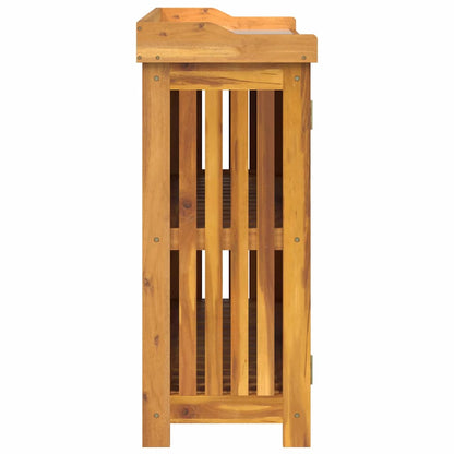 Armário de Jardim com armazenamento Castanho 93 x 41.5 x 98cm