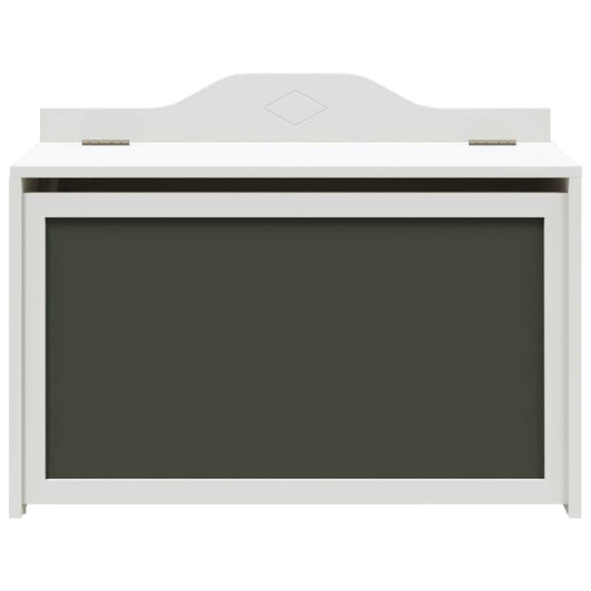 Caixa de Brinquedo Branco 73 x 33 x 55 cm Madeira processada