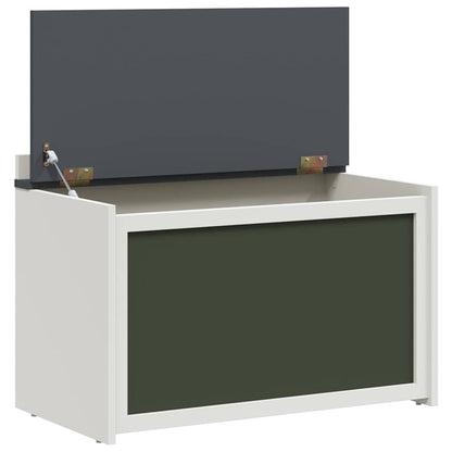 Caixa de Brinquedo Cinzento e branco 73 x 33 x 55 cm