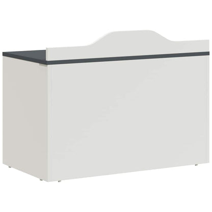 Caixa de Brinquedo Cinzento e branco 73 x 33 x 55 cm