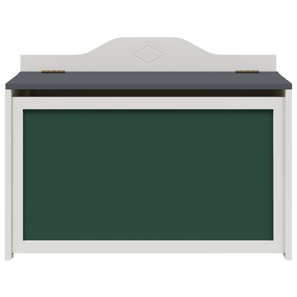 Caixa com Quadro Negro Cinza e Branco 73 x 40 x 55 cm