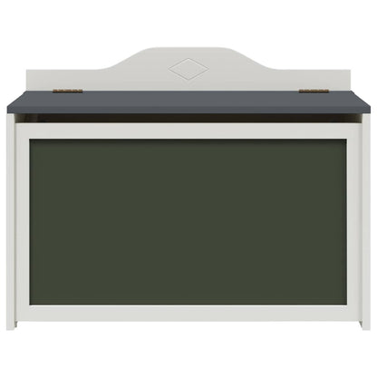 Caixa de Brinquedo Cinzento e branco 73 x 33 x 55 cm