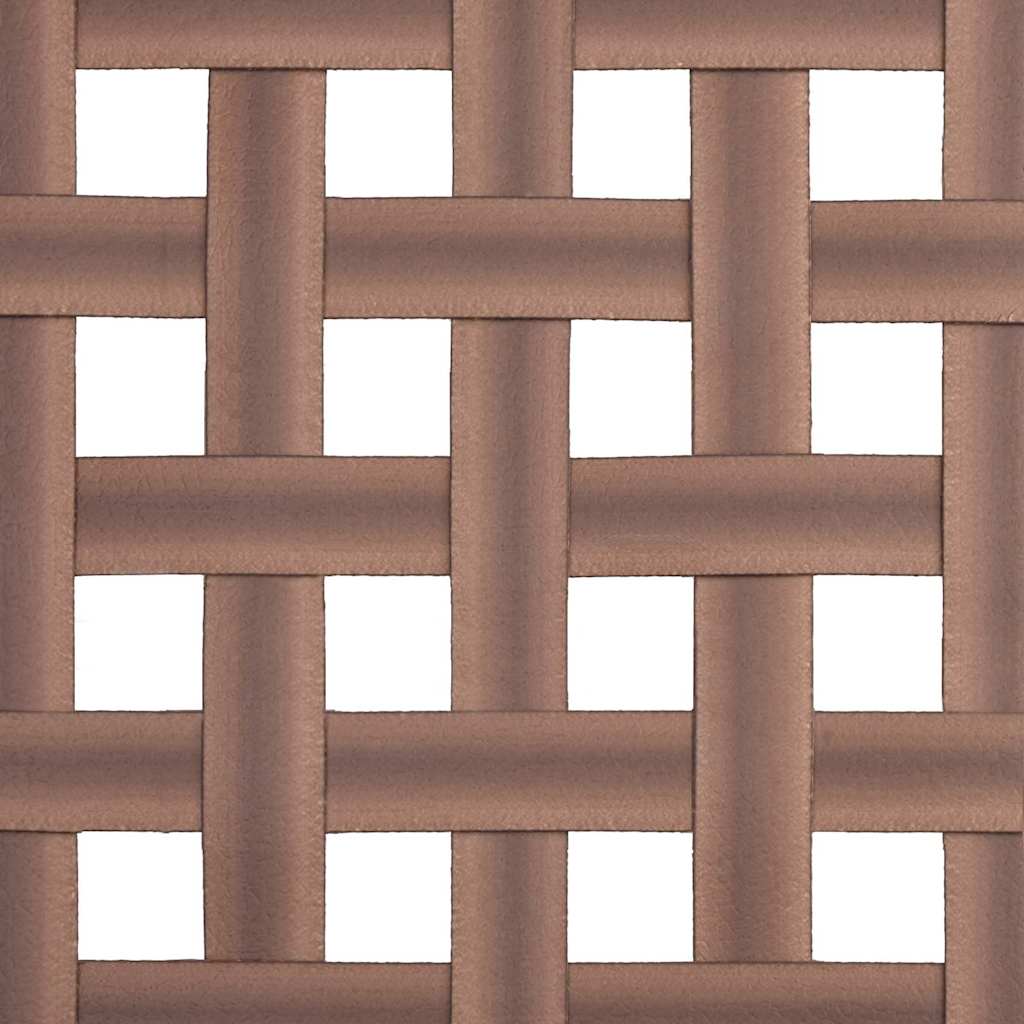 Cadeira de Jardim 2 pcs Preto 79 x 56 x 73.5cm vime PE