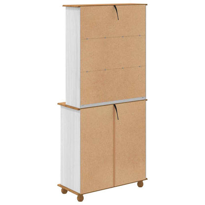 Hutch com gaveta ASKIM Branco 91 x 40 x 200,5 cm