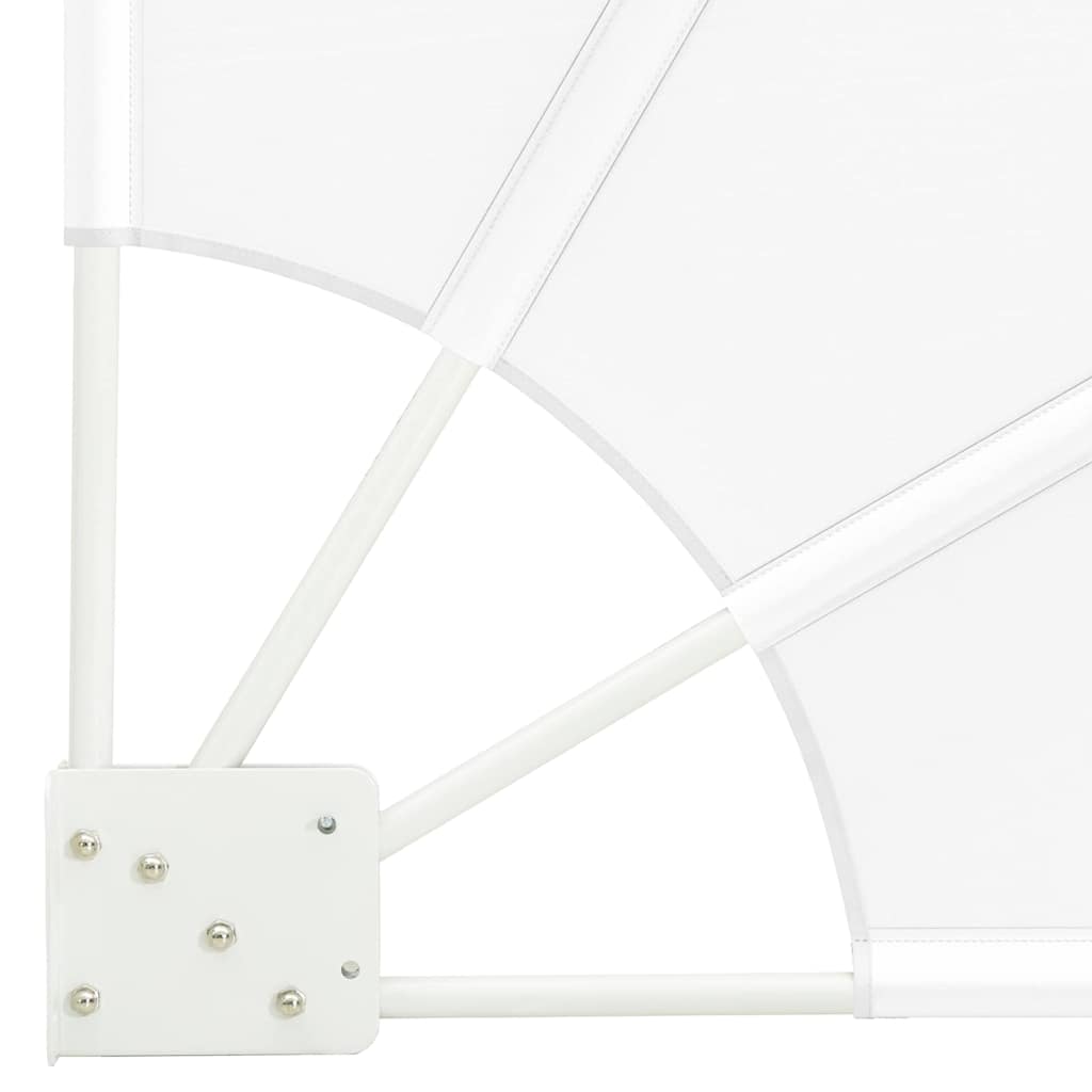 Tela de Privacidade para Varanda Branco 115 x 115 cm Poliéster