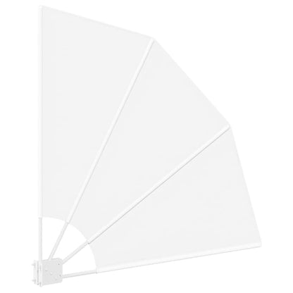 Tela de Privacidade para Varanda Branco 115 x 115 cm Poliéster