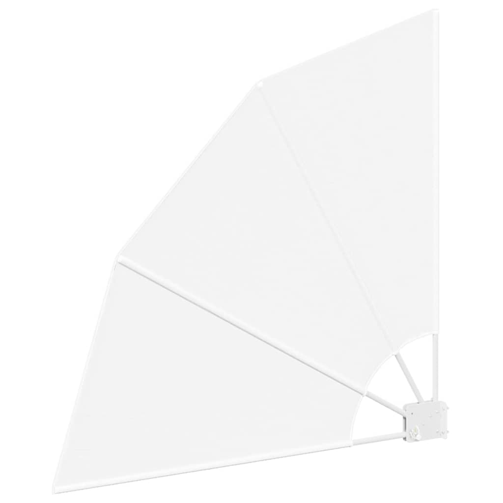 Tela de Privacidade para Varanda Branco 115 x 115 cm Poliéster