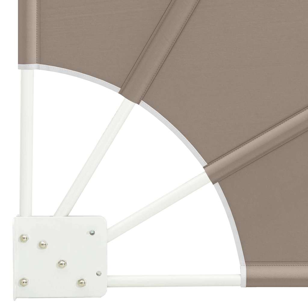 Tela de Privacidade para Varanda Cinzento-acastanhado