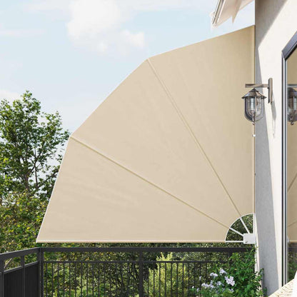 Tela de Privacidade para Varanda Bege 210 x 210 cm Poliéster