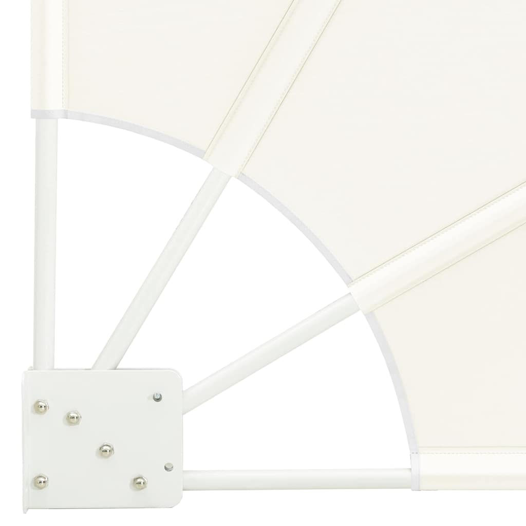 Tela de Privacidade para Varanda Creme 115 x 115 cm Poliéster