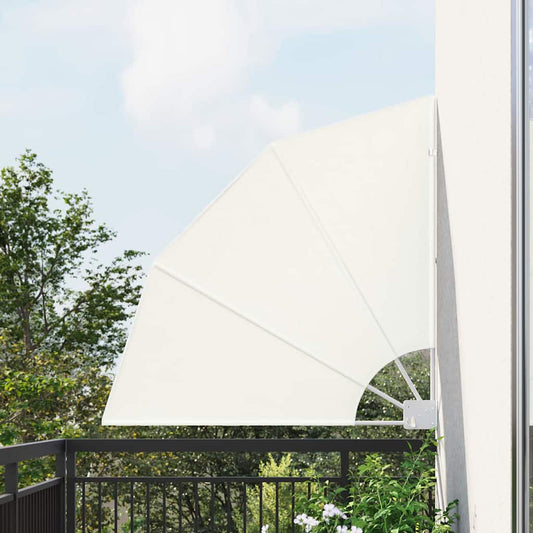 Tela de Privacidade para Varanda Creme 115 x 115 cm Poliéster