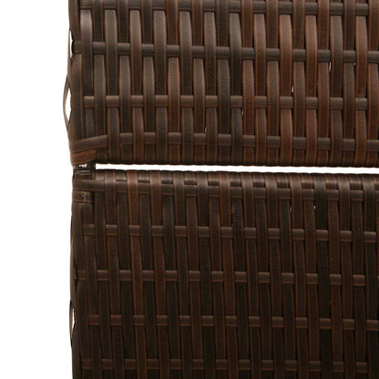 Divisor de Ambiente Manual Castanho 146 x 180 cm vime PE