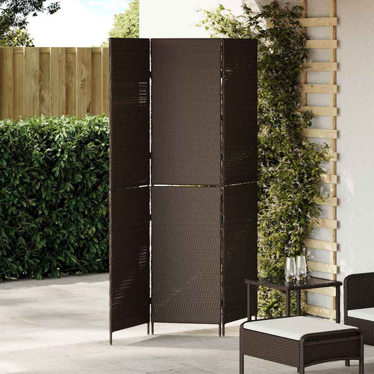 Divisor de Ambiente Manual Castanho 146 x 180 cm vime PE