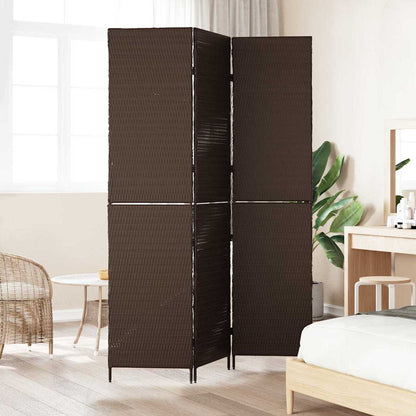 Divisor de Ambiente Manual Castanho 146 x 180 cm vime PE